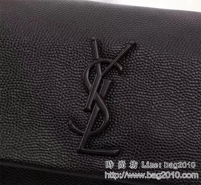 YSL聖羅蘭 海外原單 球紋配槍色五金單肩斜挎包 26802 YAS1195